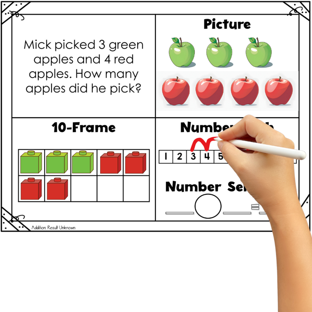 How to Teach Math Word Problems to 1st Graders - Down Under Teacher