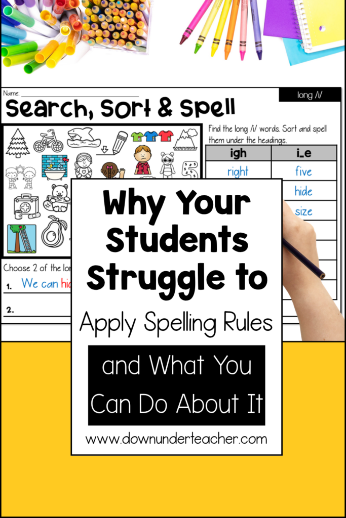 Why Your Students Struggle to Apply Spelling Rules - And What to do About It