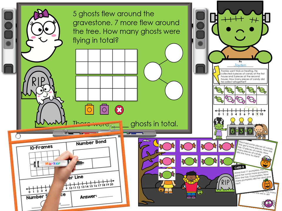 Halloween Teaching Slides, Hands On Center and Craft